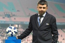 Олим Арифов ва Шавкат Имомов аёллар ўртасидаги ЖЧ финалини томоша қилишади