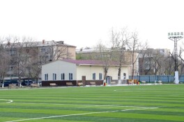 "Lokomotiv" futbol maktabiga yangi majmua topshirildi