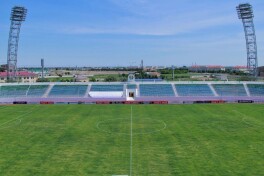 Termizdagi stadionni zamonaviylashtirish ishlari qizg'in davom etmoqda