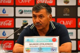 Мурод Отажонов: "30-дақиқаларда ҳисоб 0:4 бўлади деб ўйламагандик"
