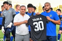 Velington Taira: "Bunyodkor"da to'p tepish men uchun sharaf"