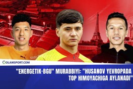 "Energetik-BGU" murabbiyi: "Husanov Yevropada Top himoyachiga aylanadi"