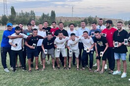 "Andijon" futbolchilariga vada qilingan sovg'alar topshirildi