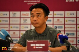 Gonkong U-23 bosh murabbiyi: "Imkoniyatlarimiz pastliligiga qaramay, munosib qarshilik ko'rsatishga harakat qilamiz"