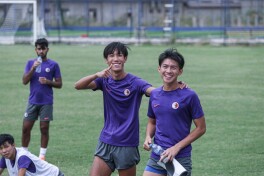 U23 Осиё кубоги саралаши. Гонгконг жамоасининг кечаги машғулотидан суратлар 