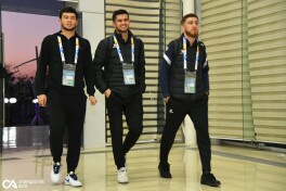 ОЧЛ. "Насаф" - "Ал Файсали": "аждарлар" стадионга етиб келишди