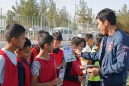 "Sho'rtan" PFK tomonidan "Maktabda futbol" festivali bo'lib o'tdi
