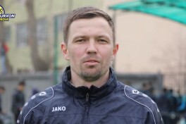Егор Кримец "Сурхон" мухлисларига мурожаат қилди. Соф ўзбек тилида 