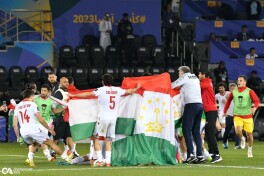 Tarixiy g'alaba, tarixiy natija! Tojikiston Livanni mag'lub etib, pley-offga chiqqan uchrashuvdan GALEREYA