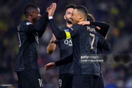 Liga 1. Mbappe zaxiradan tushgan o'yinda PSJ "Nant"ni mag'lub etdi