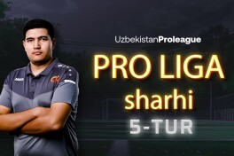 Pro liga sharhi. "Qo'qon-1912" peshqadamga aylangan, markaziy o'yinda murosa ko'chasi tanlangan 5-tur haqida