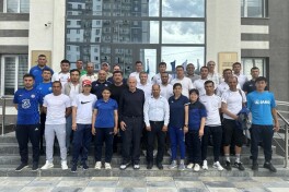ФИФА мутахассиси ва ЎФАнинг бельгиялик техник директори Самарқандга ташриф буюрди