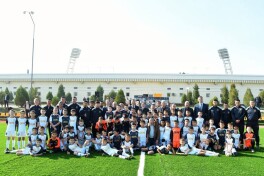 OKMK futbol akademiyasi yangi maydonga ega bo'ldi