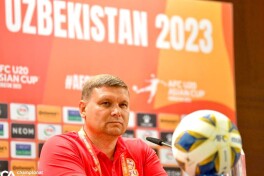 Qirg'iz Respublikasi termasi bosh murabbiyi: "Ertaga top-futbolchilardan iborat Eronga qarshi maydonga tushamiz"