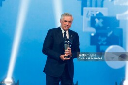 Анчелотти ФИФА талқинига кўра 2024 йилнинг энг яхши мураббийи