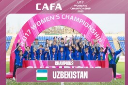 Ўзбекистон U-17 қизлар терма жамоаси халқаро турнир ғолибига айланди