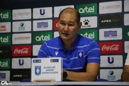 Asror Aliqulov: "Ikkinchi taym uchun yigitlarga rahmat aytaman"