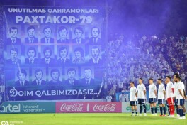 "Paxtakor-79" xotirasiga hurmat bajo keltirilgan, jamoalar durangga rozi bo'lgan "Dinamo" – "Paxtakor" bahsidan GALEREYA