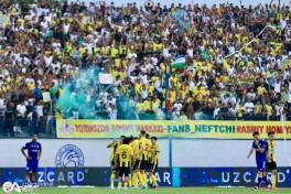"Neftchi" 14 yildan so'ng Namanganda "Navbahor"ni yutdi