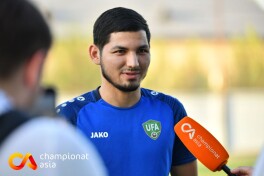 Mahmud Mahamadjonov: "Yangi jamoaga ko'nikish oson bo'ldi. Endi bor e'tibor termaga qaratiladi"
