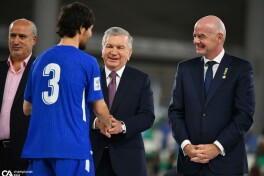 FIFA prezidenti yana bir bor O'zbekiston haqida fikr bildirdi