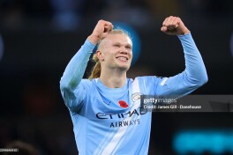 Xoland joriy mavsum "Man Siti" va Norvegiya terma jamoasi safida 16 o'yinda 26 ta gol urdi