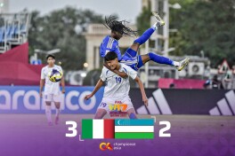 U-17 ЖЧ. Ўзбекистон Италияга ютқазиб, иштирокини нимчорак финалда якунлади