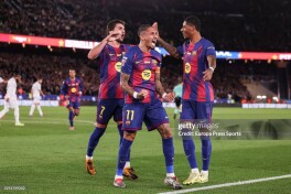 La Liga. Rafinyaning dubli "Barselona"ga "Osasuna" ustidan g'alabani taqdim etdi