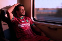 Rasman: Sardor Mirzaev - "Lokomotiv" futbolchisi!
