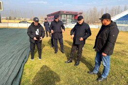 “Yaypan Farg'ona” futbol klubining maydoni va infratuzilmasini Pro liga darajasiga olib chiqish ishlari boshlandi