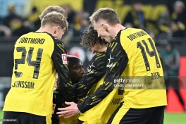 Bundesliga. “Borussiya Dortmund” Girassining 2 daqiqada qayd etgan dubli tufayli “Xaydenxaym”ni mag'lub etdi