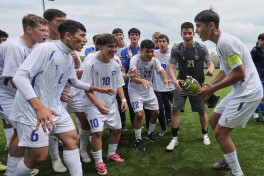 Ўзбекистон U-15 терма жамоаси УEФА Ривожланиш Кубогида ғолиб бўлди