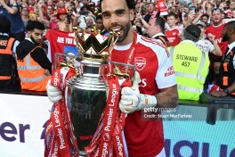 "Arsenal" darvozaboni: "APLdagi g'alaba Chempionlar Ligasi finalidan oldin katta turtki beradi"