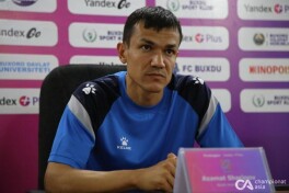 Азамат Шарипов: "Бизнинг ўйин услубимизга ҳам майдон ҳалақит қилди"