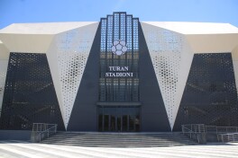 Nukusdagi “Turan” stadionida qurilish yakuniy bosqichga kirdi