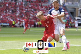 JCH-2026. Kanada 79-daqiqada urilgan gol evaziga Bosniya va Gertsegovina bilan o'yinda mag'lubiyatdan qutulib qoldi