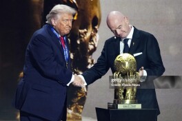 FIFA prezidenti JCH g'olibiga kubokni Tramp bilan birgalikda topshirishini tasdiqladi