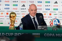 Infantino O'zbekiston milliy terma jamoasiga minnatdorchilik bildirdi