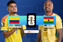 LIVE. JCH. Kolumbiya – Gana 1:0 (matnli translyatsiya)