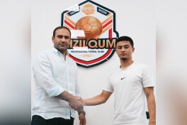 Abbos Abdug'afforov - "Qizilqum" futbolchisi