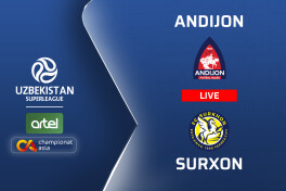 Superliga. "Andijon" – "Surxon" (matnli translyatsiya)