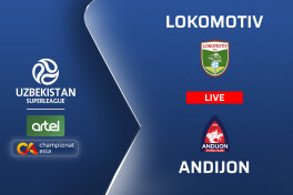 "Lokomotiv" - "Andijon" (matnli translyatsiya)