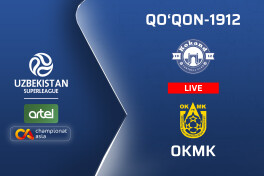 LIVE. Superliga. "Qo'qon-1912" - OKMK 0:0 (matnli translyatsiya)