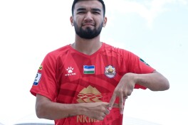Rasman: Otabek Jo'raqo'ziev "Qizilqum"ga o'tdi