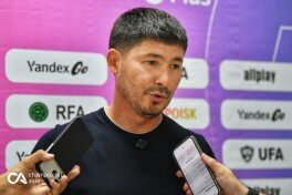 Aybek Nurbaev: "Birinchi bo'limda futbolchilar men kutgandek o'zini ko'rsata olmadi"