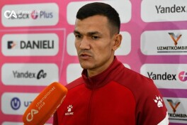 Азамат Шарипов: "Ҳисобга яраша ўйин эпизодларида ютқазмадик"