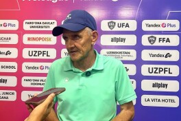 Sergey Lebedev: "Birinchi taymda ikkita gol urganimiz yaxshi bo'ldi"