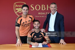 Rasman: “Arsenal" "Nyukasl" va Braziliya yarim himoyachisi Gimaraesni 75 million funtga sotib oldi
