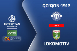 🔴🔴🔴 Superliga. "Qo'qon-1912" - "Lokomotiv" 1:0 (matnli translyatsiya)