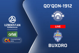 Superliga. "Qo'qon-1912" – "Buxoro" (matnli translyatsiya)